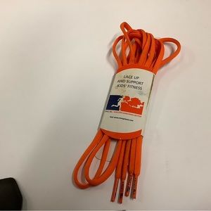 NYC marathon orange laces ING vintage